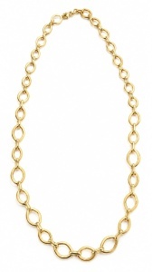 Colier aur galben 14 K colectie ITALIA model ZALUTE - Img 2