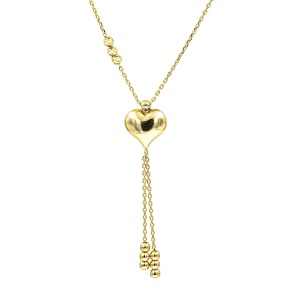 Colier aur galben 14 K model INIMA - Img 3