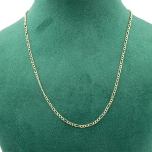 Lant aur galben 14 K colectie ITALIA model 40 cm - Img 2