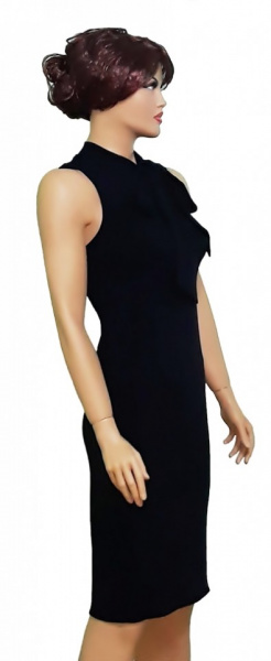 rochie office neagra mulata
