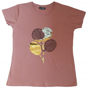 TRICOU CU PAIETE COD 8916