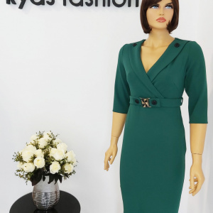 Rochie eleganta Model Dulce 91549 - Verde