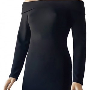 ROCHIE DECOLTATA ANASTASIA 81302 - NEGRU