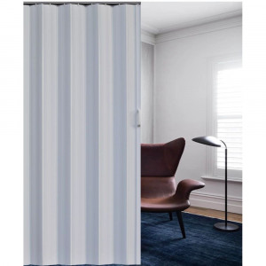 Usa plianta Accordion, culoare Alb, 82x203cm - Img 3