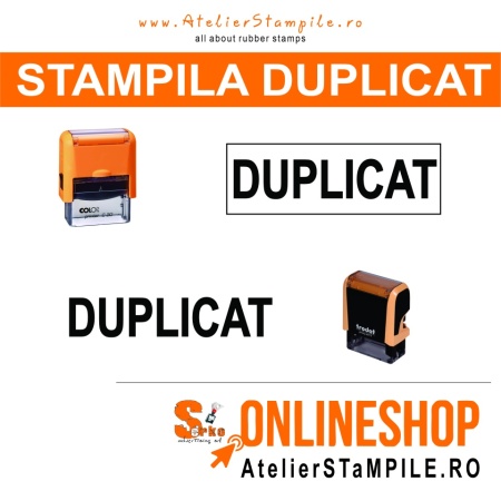 Stampila DUPLICAT