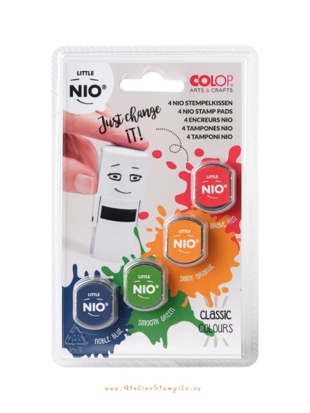 Set tușiere Little NIO – Culori clasice