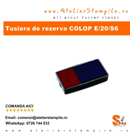 Tusiere rezerva COLOP E/20/S6