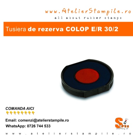 Tusiera rezerva bicolora Colop E/R 30/2
