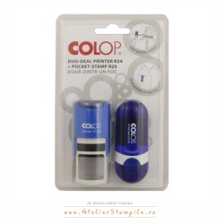 Set stampile Duo-Deal R24 (Printer R24 + Pocket Stamp R25)