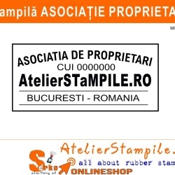 Ștampilă Asociație de Proprietari – Profesionalism și Siguranță
