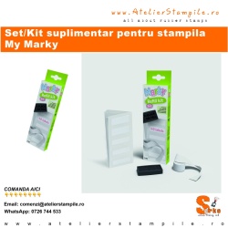set-kit suplimentar pentru stampila my marky