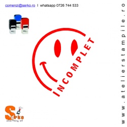 Smiley Ștampila motivationala Incomplet