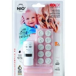 Ștampilă cu set de amprente Little NIO Bebeluș