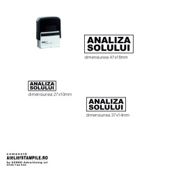 Stampila ANALIZA SOLULUI