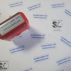 Ștampilă Conform cu Originalul - Comandă Online | AtelierȘtampile.ro