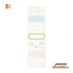 Set etichete textile termoadezive Marky
