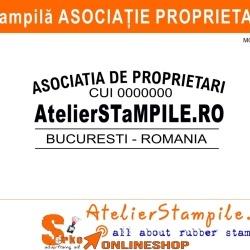 Ștampilă Asociație de Proprietari – Profesionalism și Siguranță