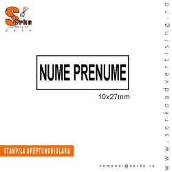 Stampila NUME