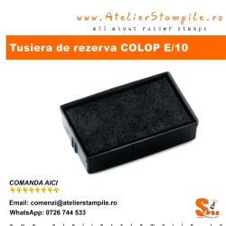 Tusiere de rezerva COLOP E/10 neagra