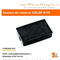 Tusiere de rezerva COLOP E/10 neagra