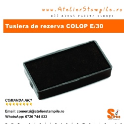 Tusiere de rezerva COLOP E/30 negru