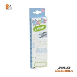 Set etichete textile termoadezive Marky
