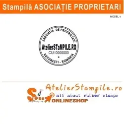 Ștampilă Asociație de Proprietari – Profesionalism și Siguranță