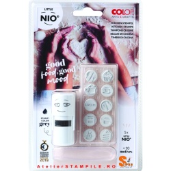 Ștampilă cu set de amprente Little NIO Bucătărie