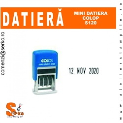 #Stampila Mini Dater S120 COLOP