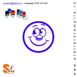 Stampila motivationala Smiley one