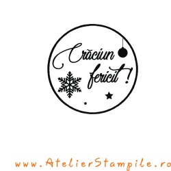 Stampila Craciun Fericit!