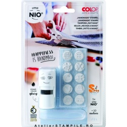 Ștampilă cu set de amprente Little NIO Handmade