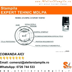Stampila EXPERT TEHNIC MDLPA