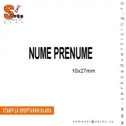 stampila personalizata cu numele tau saul al copilului cu chenar