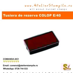 Tusiere de rezerva COLOP E/40 rosie, mov