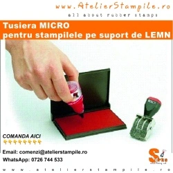 Tusiera pt stampila manuala COLOP MICRO 1, 2 , 3