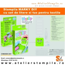 Stampila cu nume pentru personalizare haine