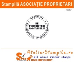 Ștampilă Asociație de Proprietari – Profesionalism și Siguranță
