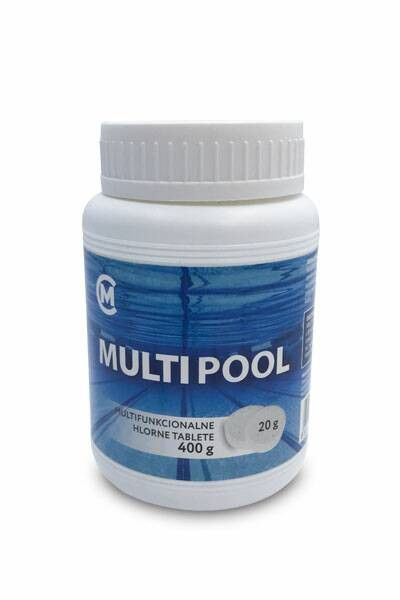 Hlorne tablete za bazene MULTIPOOL 400g (20g tableta)