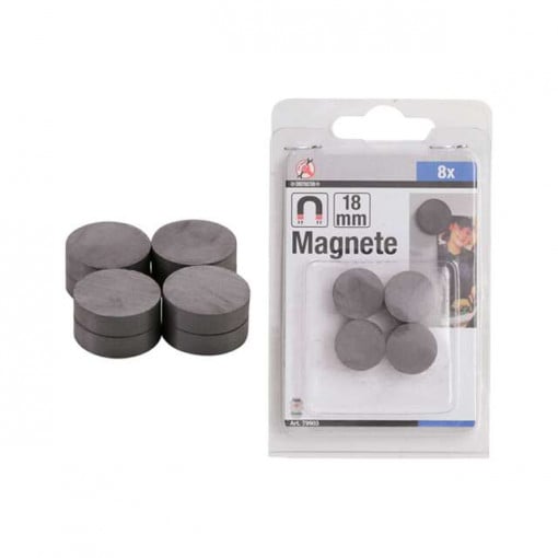 B79903 Set magneta, keramika o 18 mm, 8-delni