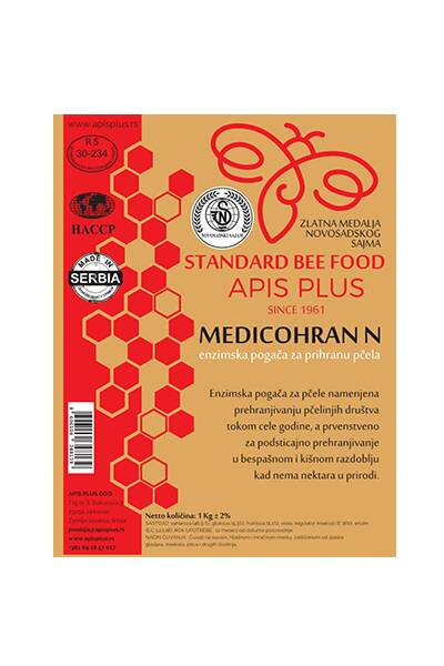 Enzimska pogača za prihranu pčela- Medicohran N 1kg