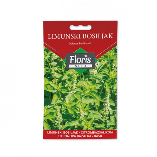 FLORIS-Začinsko bilje Limunski Bosiljak 0,5g