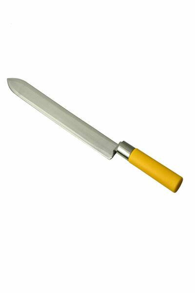 Nož za otvaranje saća 39.5 cm, nazubljeno sečivo, Inox
