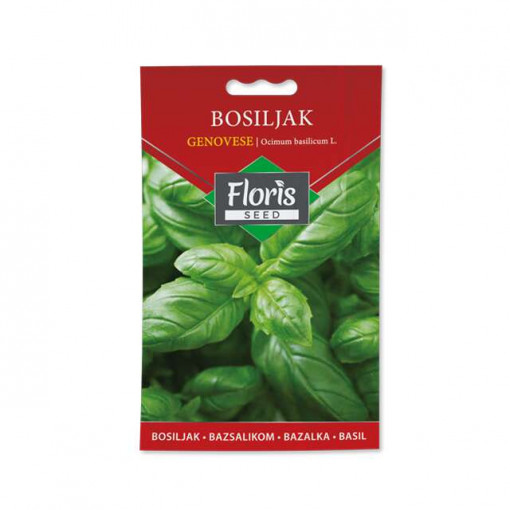 FLORIS-Začinsko bilje-Bosiljak Genovese 0,5g