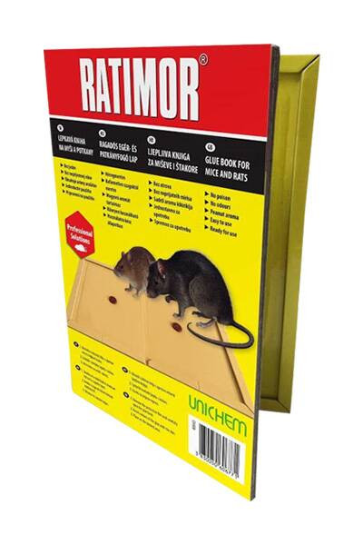 RATIMOR lepljiva knjiga-karton za miševe