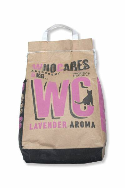 Posip za mačku 5kg - Who cares, lavanda