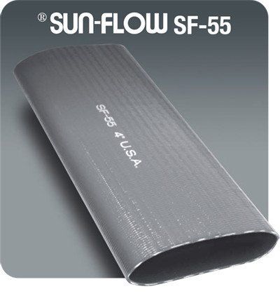 Layflat 2" - SUNFLOW - sivi 10 bara - 100 m