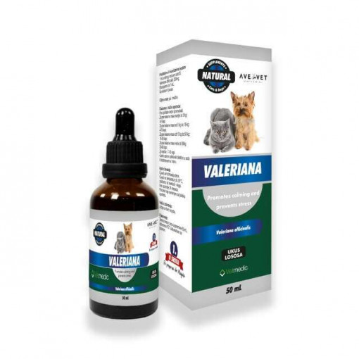Valeriana oralni rastvor 50ml - za pse i mačke