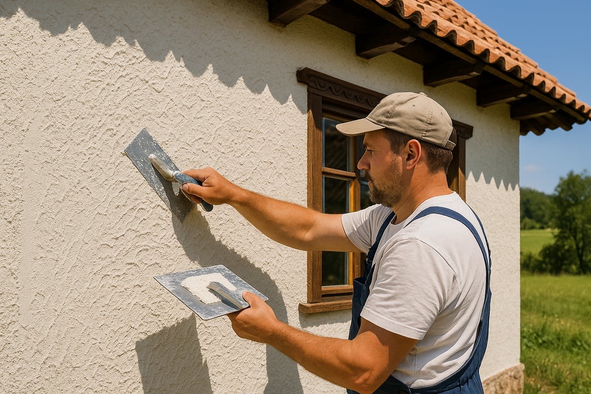 Cum se aplică tencuiala decorativă - ghid complet pentru interior și exterior