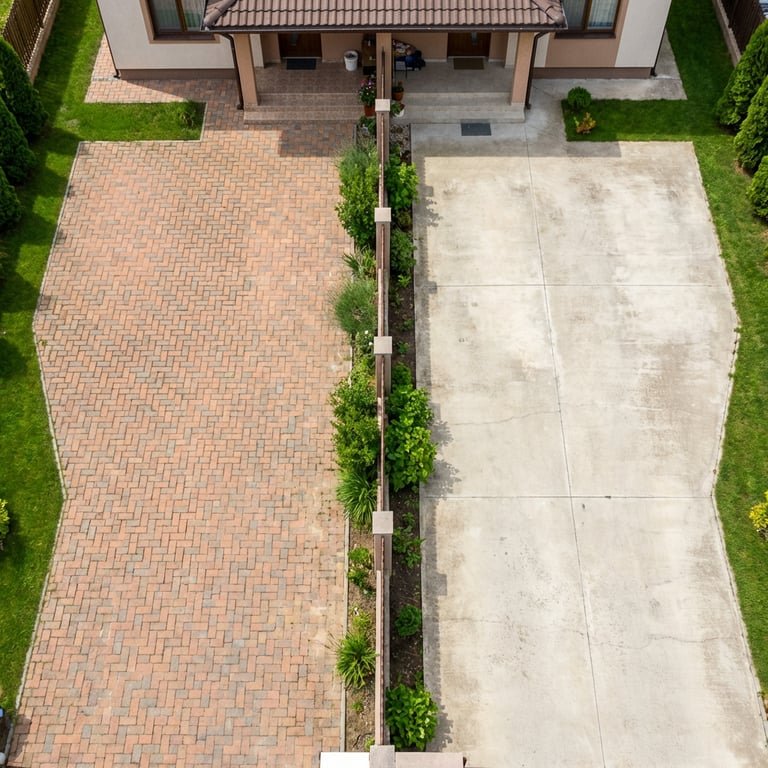 Pavaj pentru grădină sau beton amprentat? Ghid complet pentru alegerea soluției ideale pentru curte